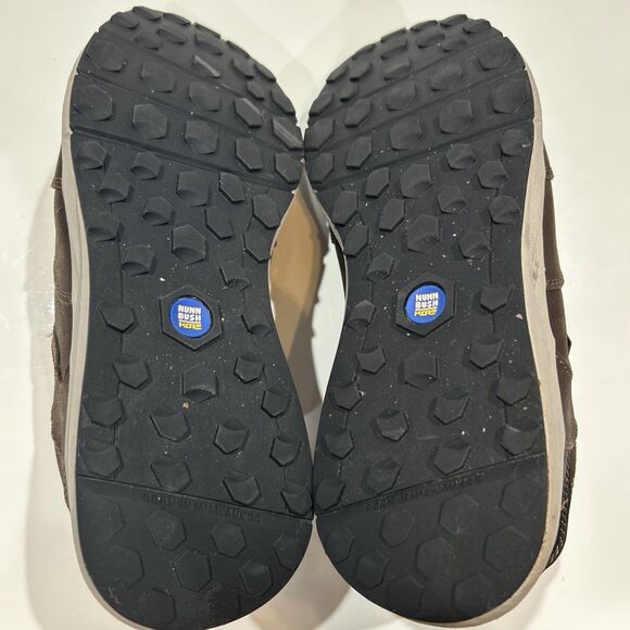 Nunn Bush 10.5 W Bloom Brown Nubuck Leather Slip On Loafer Sneakers Comfort Shoe - Picture 12 of 15